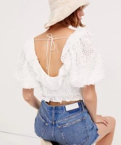 FOR LOVE & LEMONS CASSIE CROP TOP NEW ARRIVALS 10 FOR LOVE & LEMONS CASSIE CROP TOP NEW ARRIVALS