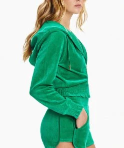 JUICY COUTURE VELOUR CROPPED ZIP UP NEW ARRIVALS 13 JUICY COUTURE VELOUR CROPPED ZIP UP NEW ARRIVALS
