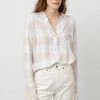 RAILS ALMOND WHITE HUNTER BLOUSE NEW ARRIVALS