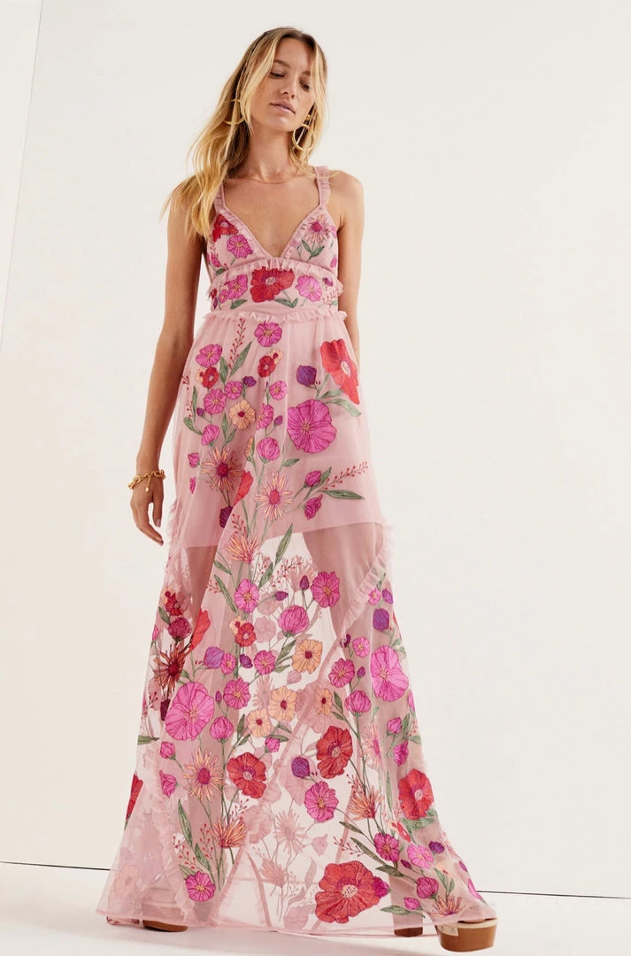 FOR LOVE & LEMONS KAYLEE MAXI DRESS NEW ARRIVALS 3 FOR LOVE & LEMONS KAYLEE MAXI DRESS NEW ARRIVALS