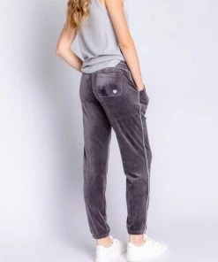 P.J. SALVAGE RETRO VELOUR JOGGER PANTS