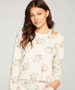 SWEATERS & KNITS CHASER VINTAGE WALLPAPER DECONSTRUCTED PULLOVER