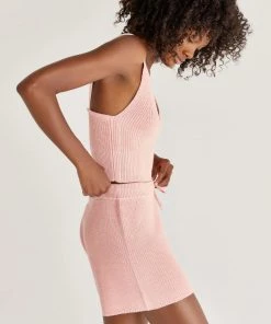 Z SUPPLY SUMMER SWEATER CAMI GUAVA