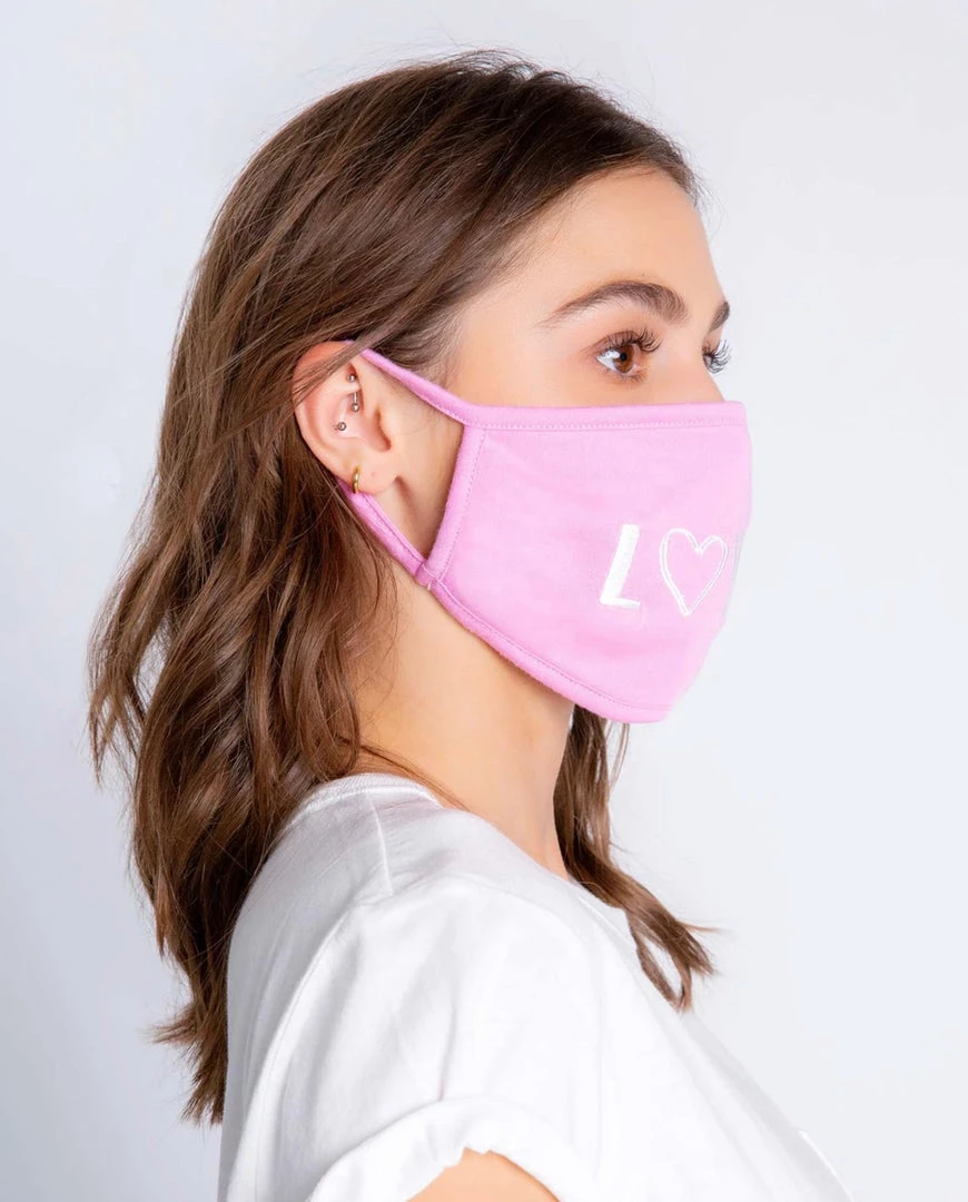 P.J. SALVAGE LILAC ROSE LOVE FACE MASK 5 P.J. SALVAGE LILAC ROSE LOVE FACE MASK