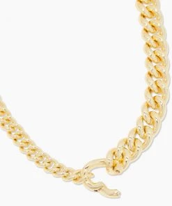 GORJANA LOU LINK ASYMETRICAL NECKLACE NEW ARRIVALS 7 GORJANA LOU LINK ASYMETRICAL NECKLACE NEW ARRIVALS