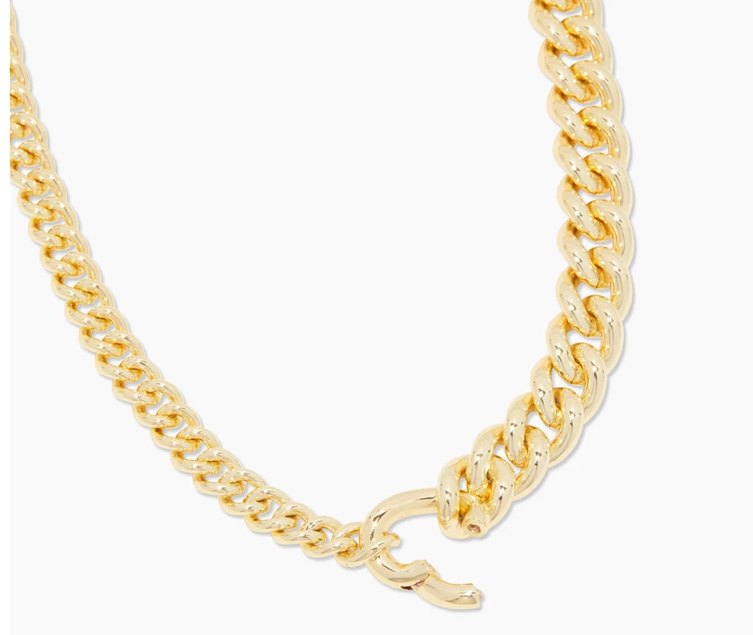 GORJANA LOU LINK ASYMETRICAL NECKLACE NEW ARRIVALS 5 GORJANA LOU LINK ASYMETRICAL NECKLACE NEW ARRIVALS