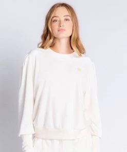 P.J. SALVAGE RETRO VELOUR PULLOVER SWEATERS & KNITS