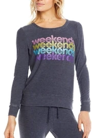 CHASER WEEKENDS LONG SLEEVE PULLOVER