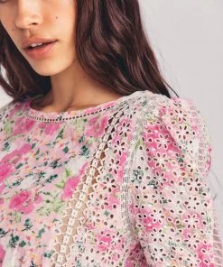 LOVE SHACK FANCY LOVESHACKFANCY NOVALIE MINI DRESS NEW ARRIVALS