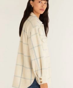 Z SUPPLY PLAID TUCKER JACKET 11 Z SUPPLY PLAID TUCKER JACKET