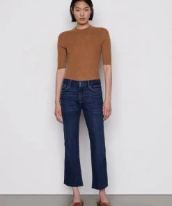 FRAME LE CROP MINI BOOT RAW AFTER ROSALIE