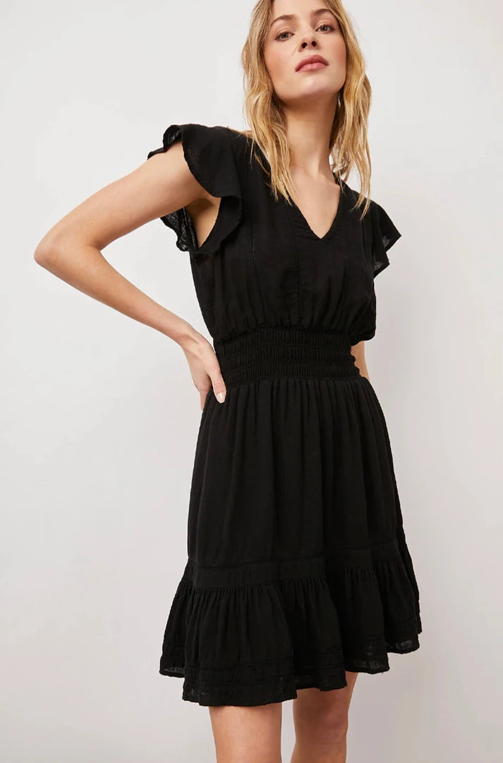 NEW ARRIVALS RAILS TARA BLACK LACE DRESS 3 NEW ARRIVALS RAILS TARA BLACK LACE DRESS