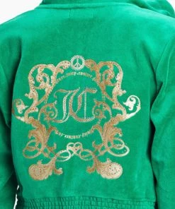 JUICY COUTURE VELOUR CROPPED ZIP UP NEW ARRIVALS 11 JUICY COUTURE VELOUR CROPPED ZIP UP NEW ARRIVALS
