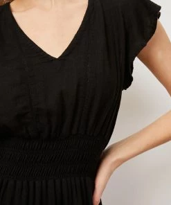 NEW ARRIVALS RAILS TARA BLACK LACE DRESS