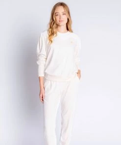 P.J. SALVAGE RETRO VELOUR PULLOVER SWEATERS & KNITS