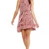 MISA RUST FLORAL EBA DRESS NEW ARRIVALS