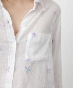RAILS CHARLI TIE DYE STARS BLOUSE TOPS