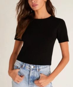 NEW ARRIVALS Z SUPPLY CAMILLA RIB SWEATER TEE