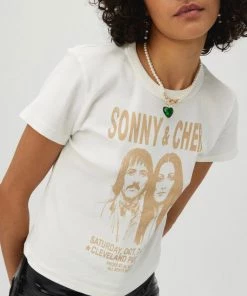 DAYDREAMER LA SONNY & CHER POSTER SHRUNKEN TEE NEW ARRIVALS