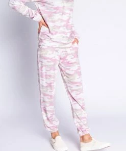 P.J. SALVAGE PEACHY PARTY BANDED PANT