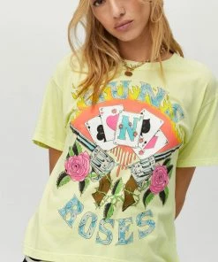 DAYDREAMER GUNS N ROSES CARDS BOYFRIEND TEE NEW ARRIVALS