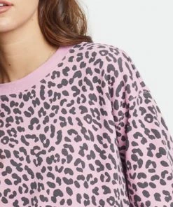 RAILS RAMONA PINK JAGUAR PULLOVER SWEATERS & KNITS