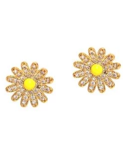 JEWELRY TAI SUNFLOWER EARRINGS