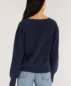 NEW ARRIVALS Z SUPPLY DAHLIA RIB CARDIGAN MIDNIGHT BLUE 7 NEW ARRIVALS Z SUPPLY DAHLIA RIB CARDIGAN MIDNIGHT BLUE