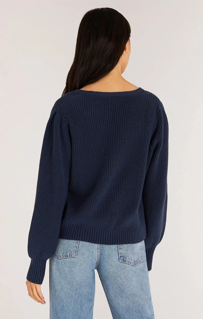 NEW ARRIVALS Z SUPPLY DAHLIA RIB CARDIGAN MIDNIGHT BLUE 5 NEW ARRIVALS Z SUPPLY DAHLIA RIB CARDIGAN MIDNIGHT BLUE