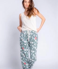 NEW ARRIVALS P.J. SALVAGE HEART CAMO JOGGER