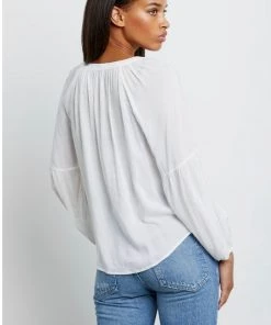 RAILS WHITE MIRABELLE BLOUSE 9 RAILS WHITE MIRABELLE BLOUSE