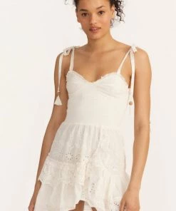 LOVESHACKFANCY OLANI MINI DRESS