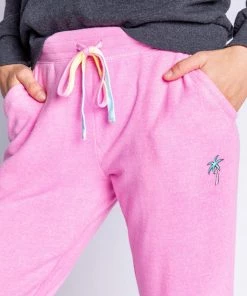 P.J. SALVAGE LOVE MAKES THE WORLD GO ROUND BANDED PANT NEW ARRIVALS