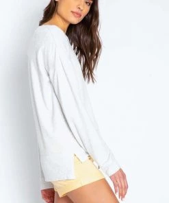 P.J.SALVAGE P.J. SALVAGE ESSENTIAL LONG SLEEVE SWEATSHIRT SWEATERS & KNITS