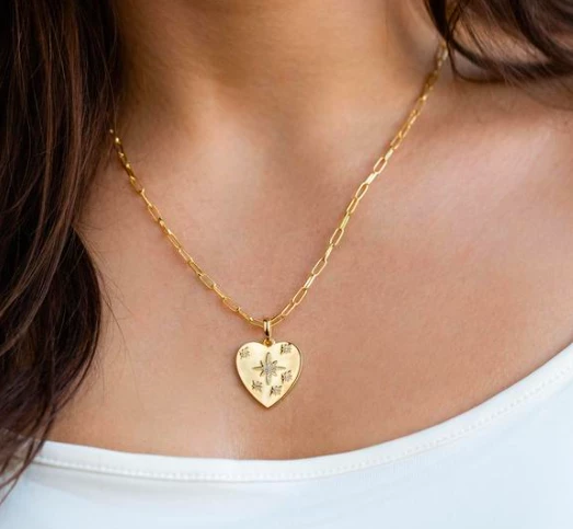 JOY DRAVECKY HEARTS COLLIDE CHARM NECKLACE JEWELRY 4 JOY DRAVECKY HEARTS COLLIDE CHARM NECKLACE JEWELRY