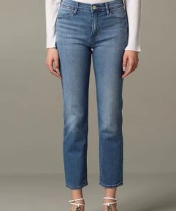 FRAME LE HIGH STRAIGHT LASKEY RIPS NEW ARRIVALS