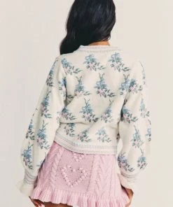 LOVE SHACK FANCY LOVESHACKFANCY BOSOCM CARDIGAN SWEATER NEW ARRIVALS 12 LOVE SHACK FANCY LOVESHACKFANCY BOSOCM CARDIGAN SWEATER NEW ARRIVALS