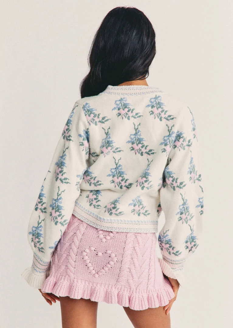 LOVE SHACK FANCY LOVESHACKFANCY BOSOCM CARDIGAN SWEATER NEW ARRIVALS 7 LOVE SHACK FANCY LOVESHACKFANCY BOSOCM CARDIGAN SWEATER NEW ARRIVALS