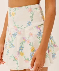 FOR LOVE AND LEMONS SKIRTS FOR LOVE & LEMONS MAJORIE MINI SKIRT