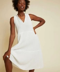 NATION NADIE TIERED DRESS