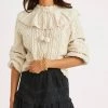 LOVESHACKFANCY COVE MINI SKIRT