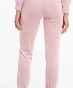 JUICY COUTURE VELOUR JOGGER CHARMING PINK