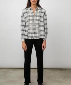 NEW ARRIVALS RAILS RONIN MIXED PLAID FLANNEL