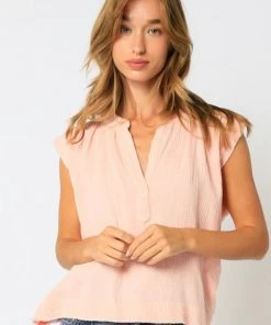 OLIVACEOUS COTTON MUSCLE FRAY TANK NEW ARRIVALS