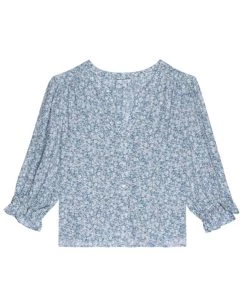 NEW ARRIVALS RAILS LEENA BLOUSE BELLFLOWER 10 NEW ARRIVALS RAILS LEENA BLOUSE BELLFLOWER