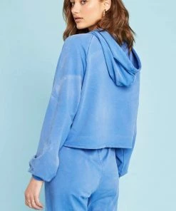 PROJECT SOCIAL T SANA WASHED HOODIE SWEATERS & KNITS