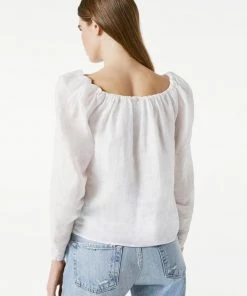 FRAME OFF THE SHOULDER BILLOW TOP