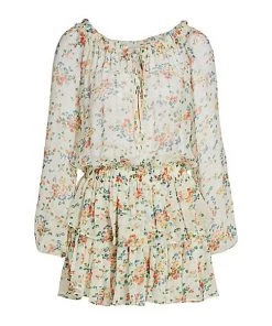 LOVE SHACK FANCY NEW ARRIVALS LOVESHACKFANCY POPOVER FLORAL CONFETTI DRESS