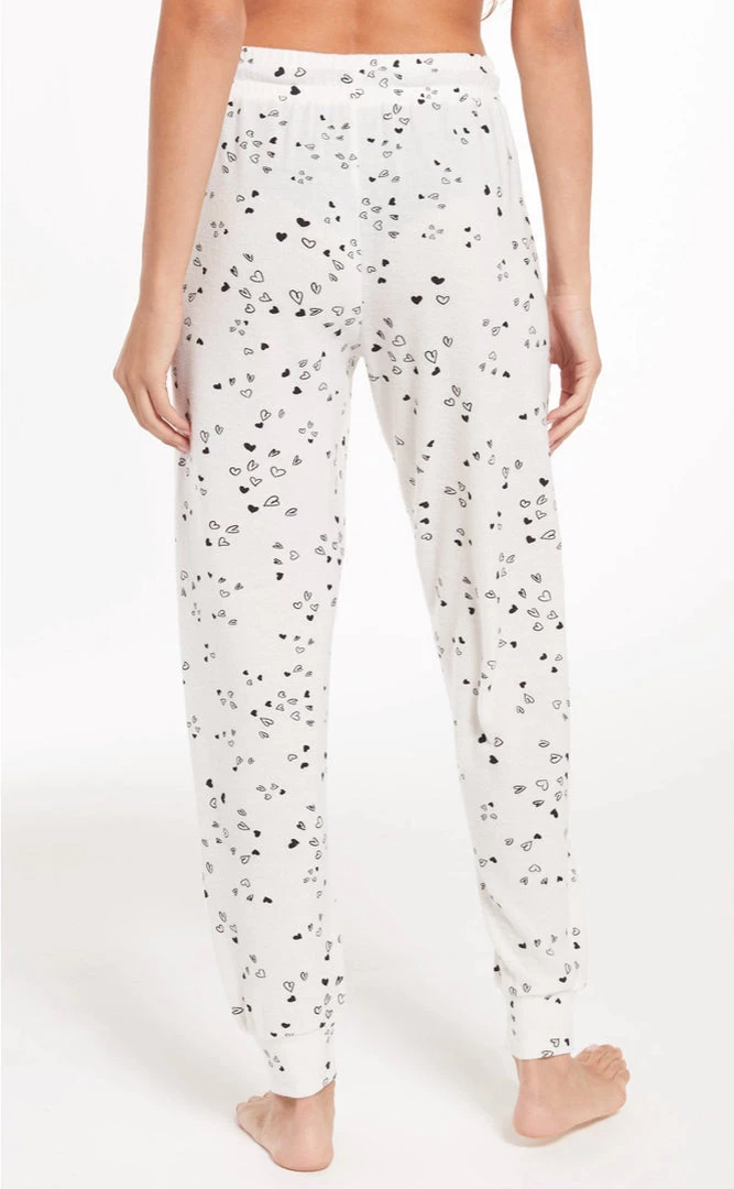 NEW ARRIVALS Z SUPPLY LOVE NOTES HEART JOGGER 5 NEW ARRIVALS Z SUPPLY LOVE NOTES HEART JOGGER