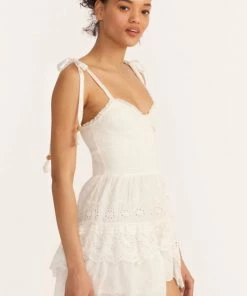 LOVESHACKFANCY OLANI MINI DRESS 10 LOVESHACKFANCY OLANI MINI DRESS